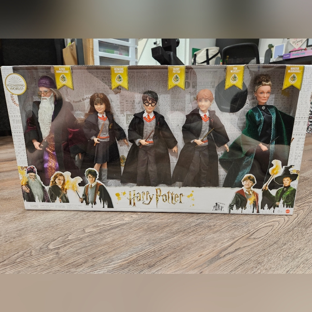 Wizarding World Harry Potter 5-Piece 10-inch Figure Set  NEW sealed box
